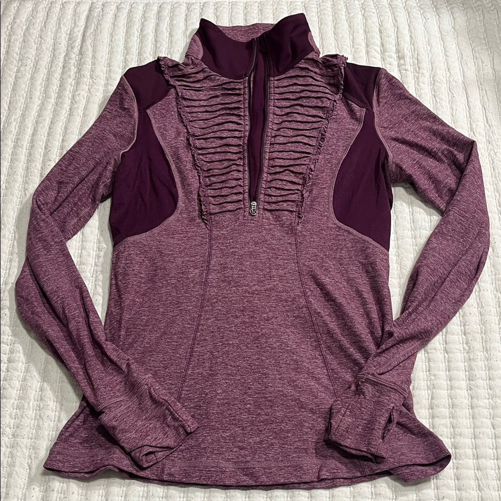 Lululemon Athletica Purple Long Sleeve Top